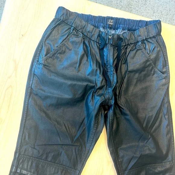 Citizens  on Humanity (C of H) jeans. Super cute size S NWOT waxed black denim - Picture 6 of 6